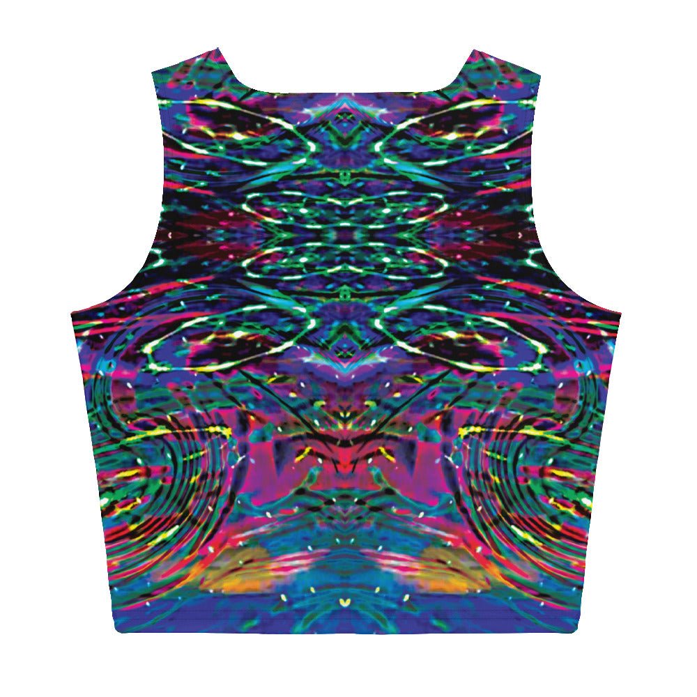 Rave Crop Tank - Mystical - Fundamental Frequency LLC