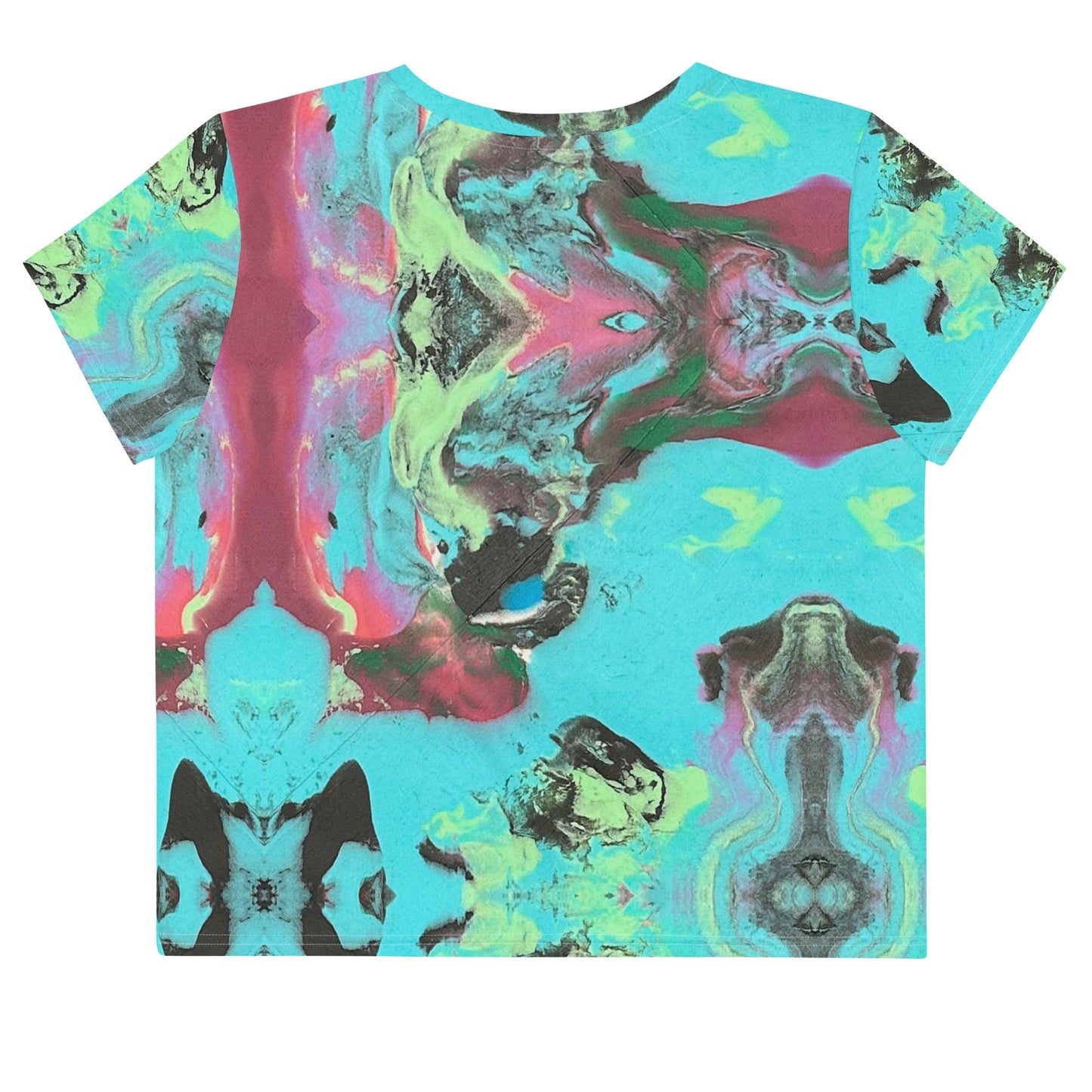 Rave Crop Top - Mushroom Tea - Fundamental Frequency LLC