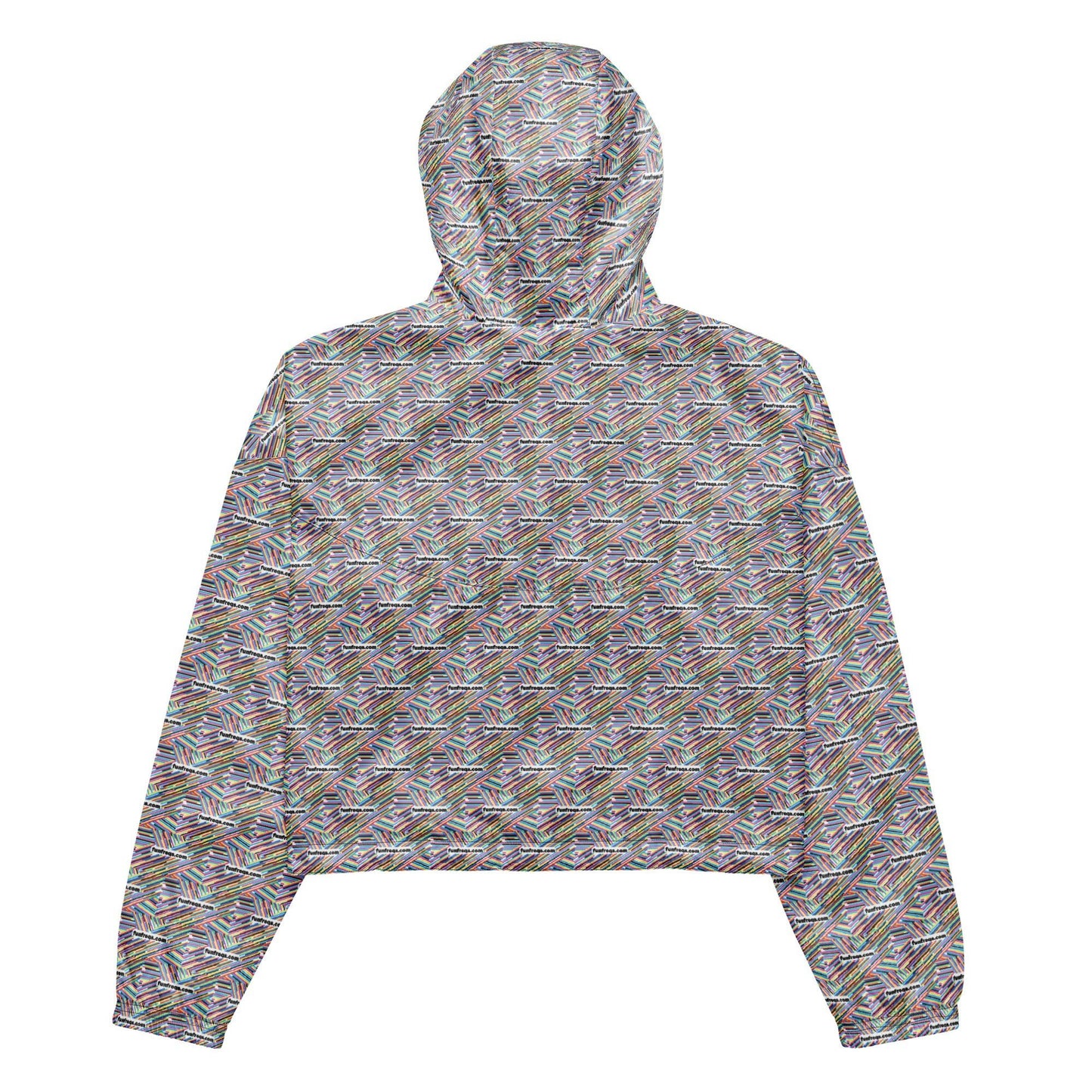 Rave Crop Windbreaker - Rae - Fundamental Frequency LLC
