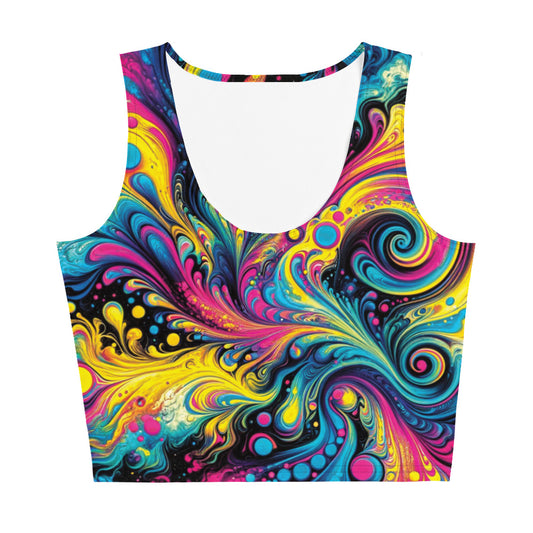 Rave Crop Tank - Jump In