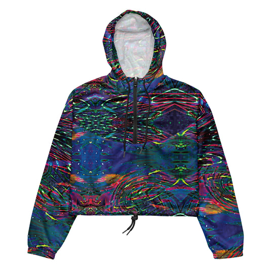 Rave Crop Windbreaker - Mystical