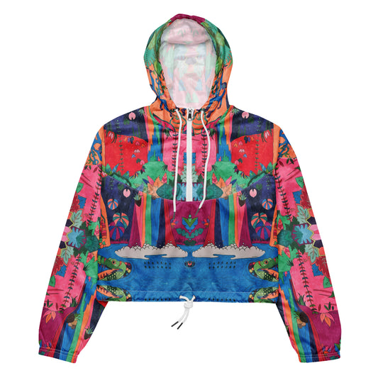 Rave Crop Windbreaker - Wonderland