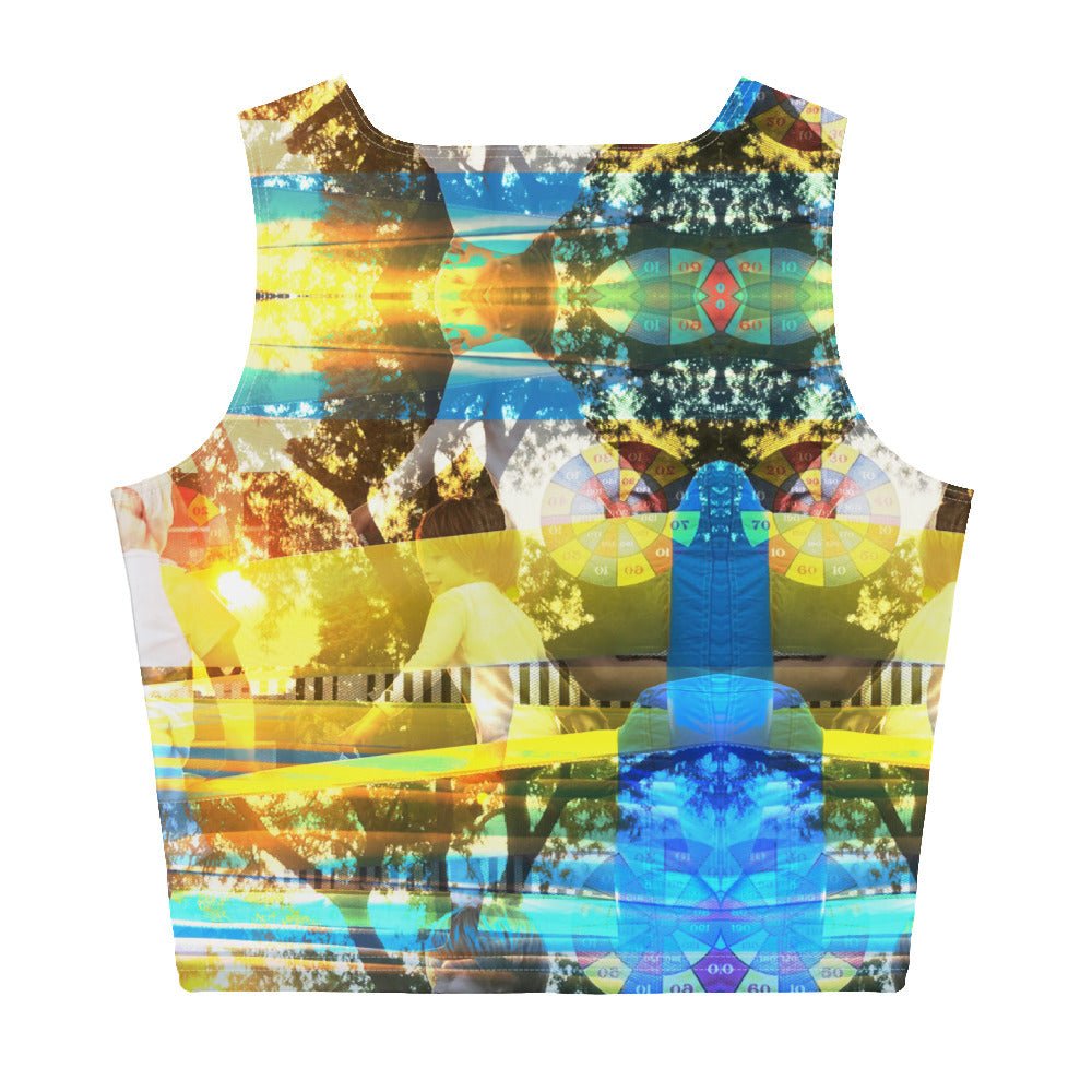 Rave Crop Tank - Binary Innocence - Fundamental Frequency LLC