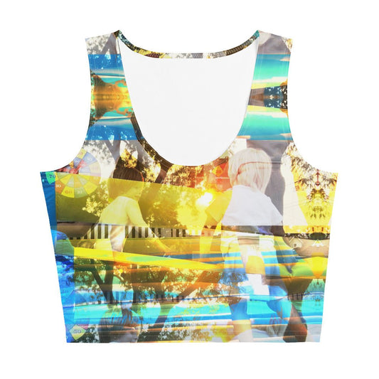 Rave Crop Tank - Binary Innocence - Fundamental Frequency LLC