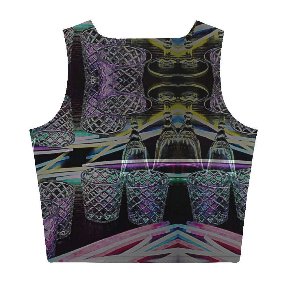 Rave Crop Tank - Cocktail in Amsterdam - Fundamental Frequency LLC