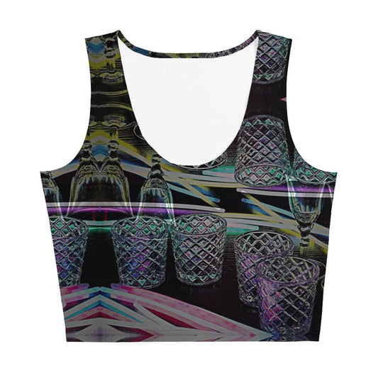 Rave Crop Tank - Cocktail in Amsterdam - Fundamental Frequency LLC