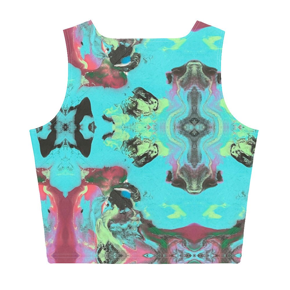 Rave Crop Tank - Mushroom Tea - Fundamental Frequency LLC