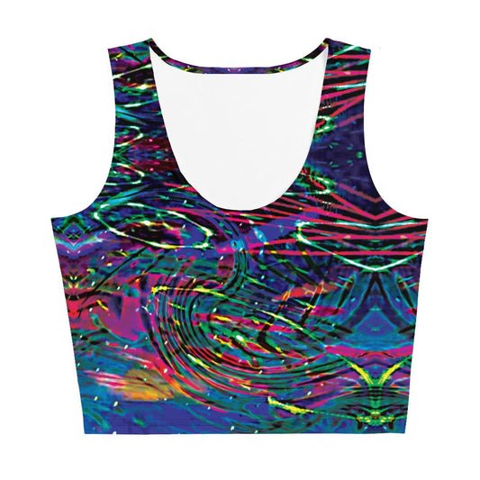 Rave Crop Tank - Mystical - Fundamental Frequency LLC