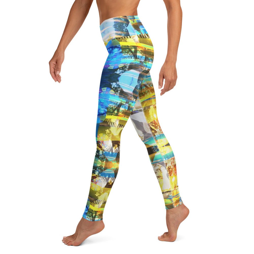 Rave Leggings - Binary Innocence - Fundamental Frequency LLC