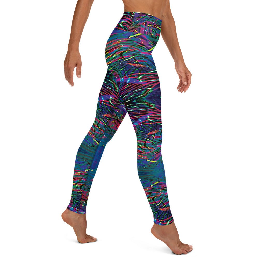 Rave Leggings - Mystical - Fundamental Frequency LLC