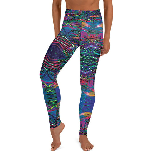 Rave Leggings - Mystical - Fundamental Frequency LLC